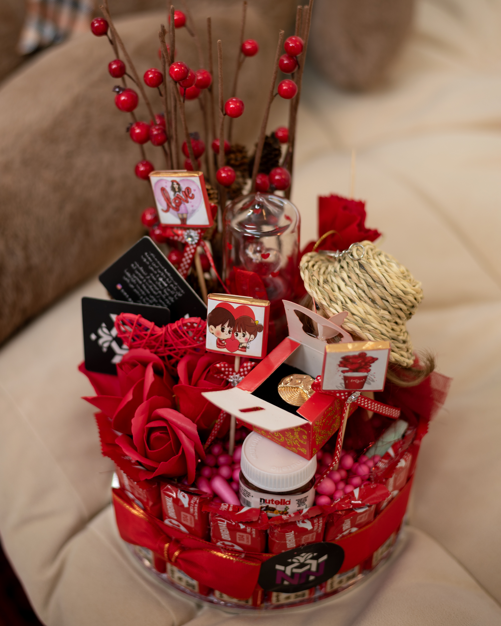 RedLush Romance Box | پک عاشقانه قرمز برای دختر خاص
