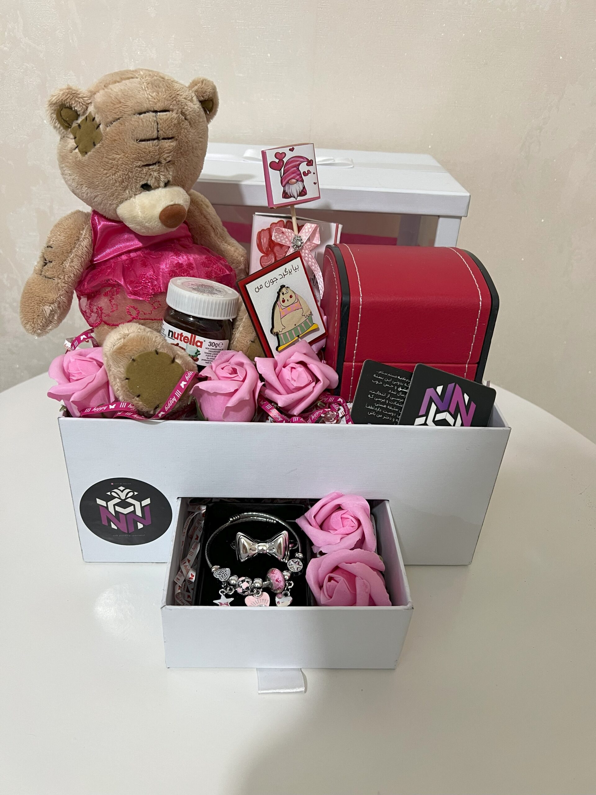 Luxury Birthday Love Box | پک هدیه تولد لاکچری دخترانه